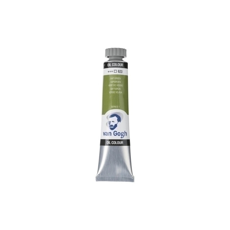 02046233-PINTURA OLEO VAN GOGH 20 ML. VERDE VEJIG precio por 3 unidades