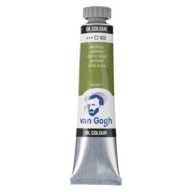 02046233-PINTURA OLEO VAN GOGH 20 ML. VERDE VEJIG precio por 3 unidades