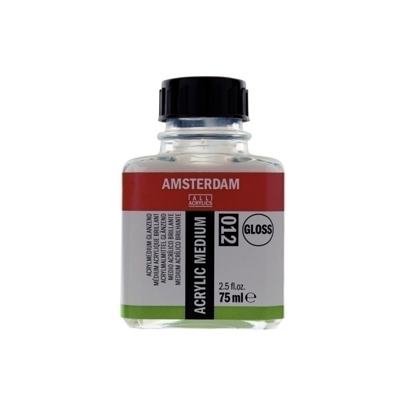 24283012-MEDIO ACRIL. AMSTERDAM 75 ml BRILLANTE precio por 5 unidades