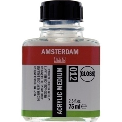 24283012-MEDIO ACRIL. AMSTERDAM 75 ml BRILLANTE precio por 5 unidades