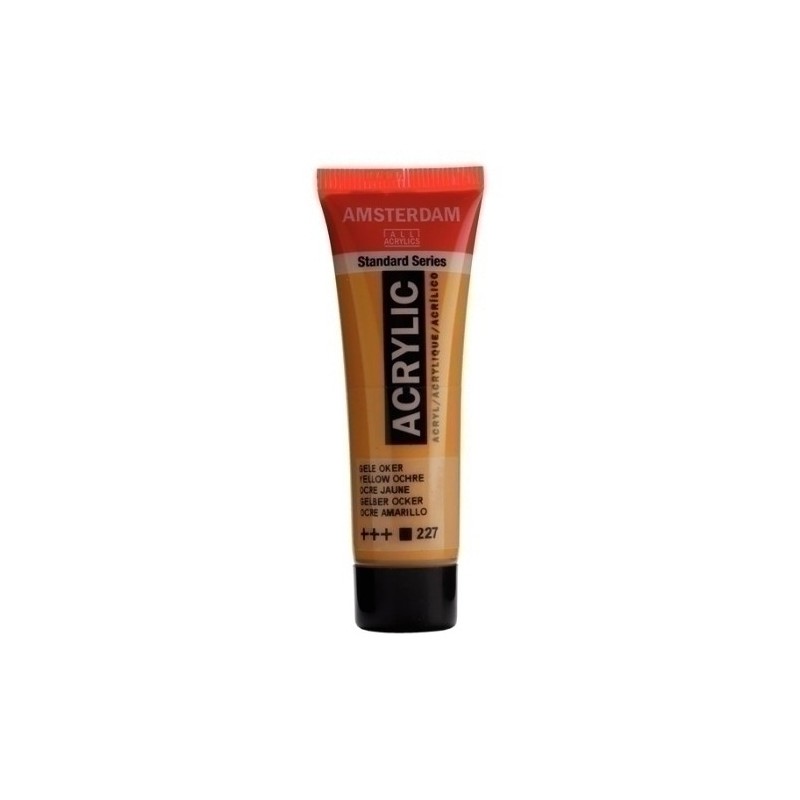 17042270-PINTURA ACRIL.AMSTERDAM  20 ml AMARILLO precio por 3 unidades