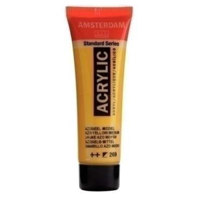 17042690-PINTURA ACRIL.AMSTERDAM  20 ml AZO AMARI precio por 3 unidades