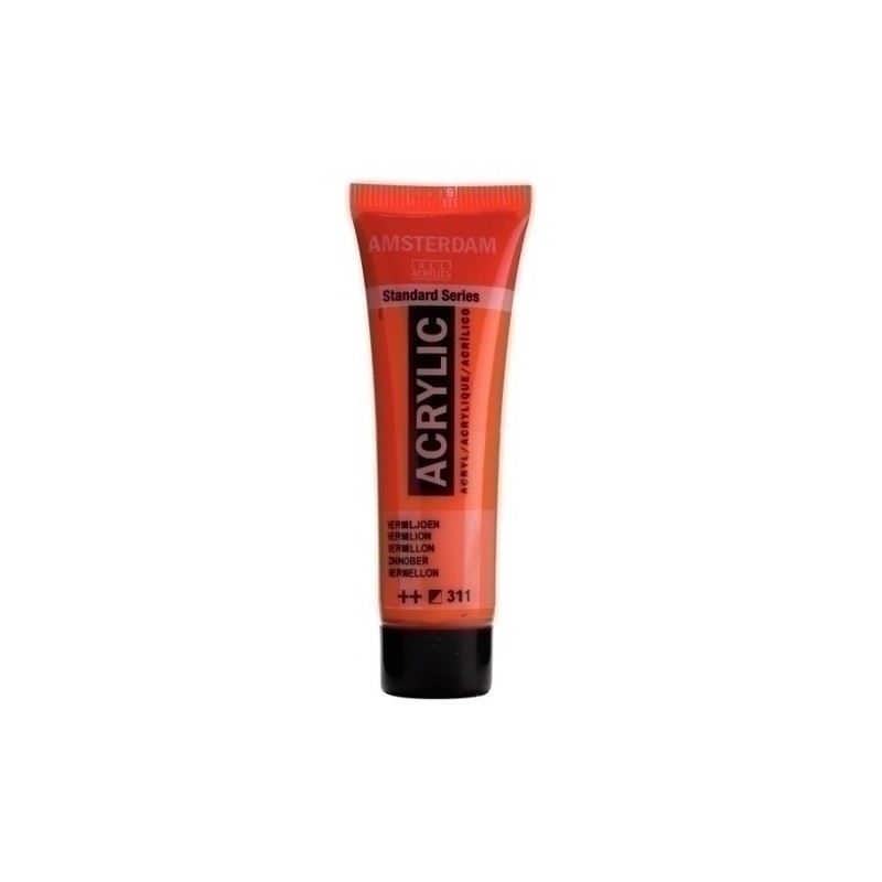 17043110-PINTURA ACRIL.AMSTERDAM  20 ml BERMELLON precio por 3 unidades