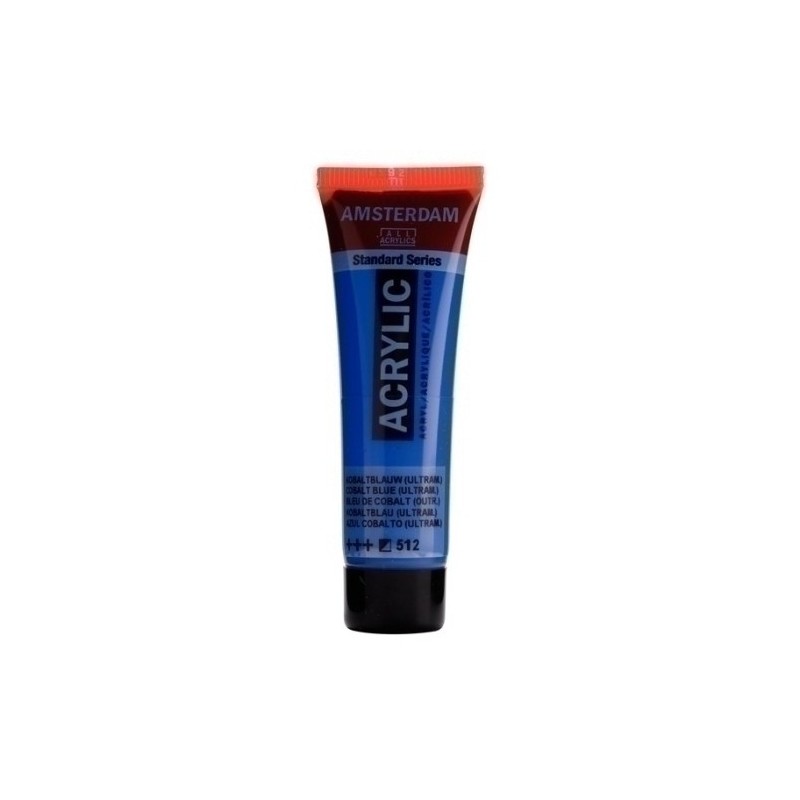 17045120-PINTURA ACRIL.AMSTERDAM  20 ml AZUL COBA precio por 3 unidades