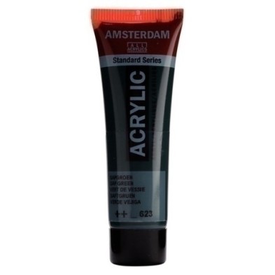17046230-PINTURA ACRIL.AMSTERDAM  20 ml VERDE VEJ precio por 3 unidades