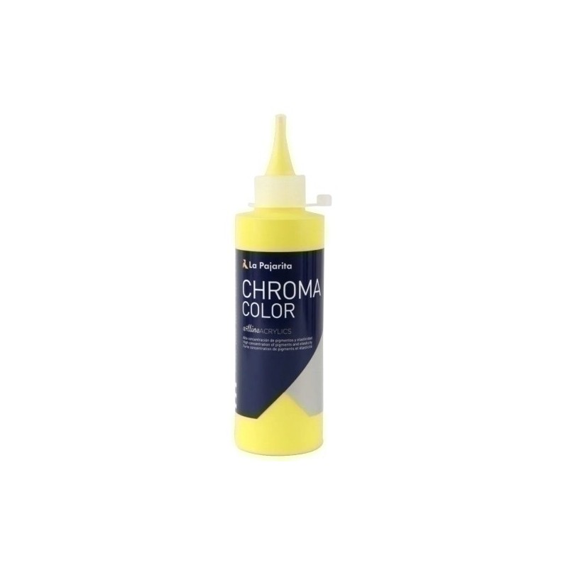 124047-PINTURA ACRIL.PAJARITA CHROMA 20 ml AMAR precio por 3 unidades