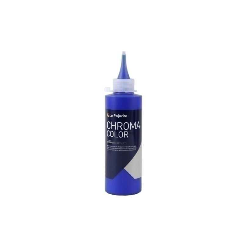 122647-PINTURA ACRIL.PAJARITA CHROMA 20 ml CYAN precio por 3 unidades