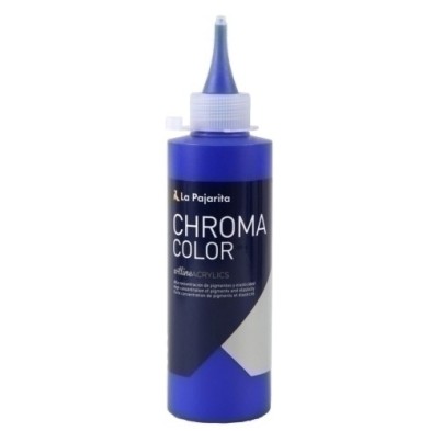 122647-PINTURA ACRIL.PAJARITA CHROMA 20 ml CYAN precio por 3 unidades