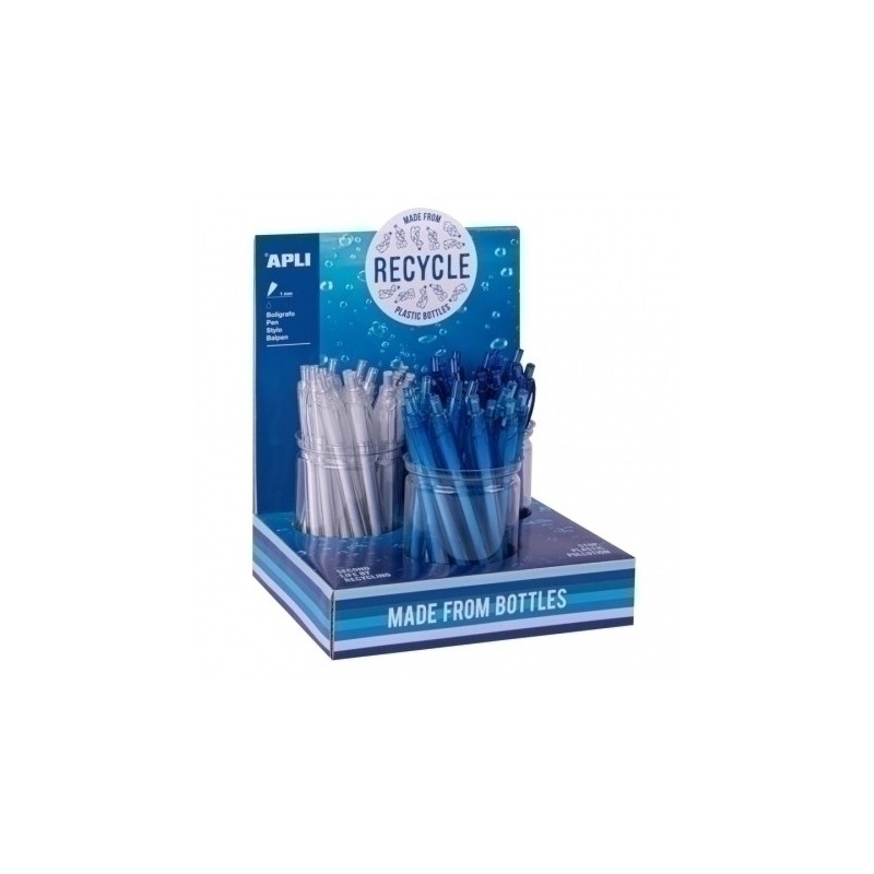 18765-BOLIGRAFO APLI RECYCLE EXP.36 precio por 1 unidades