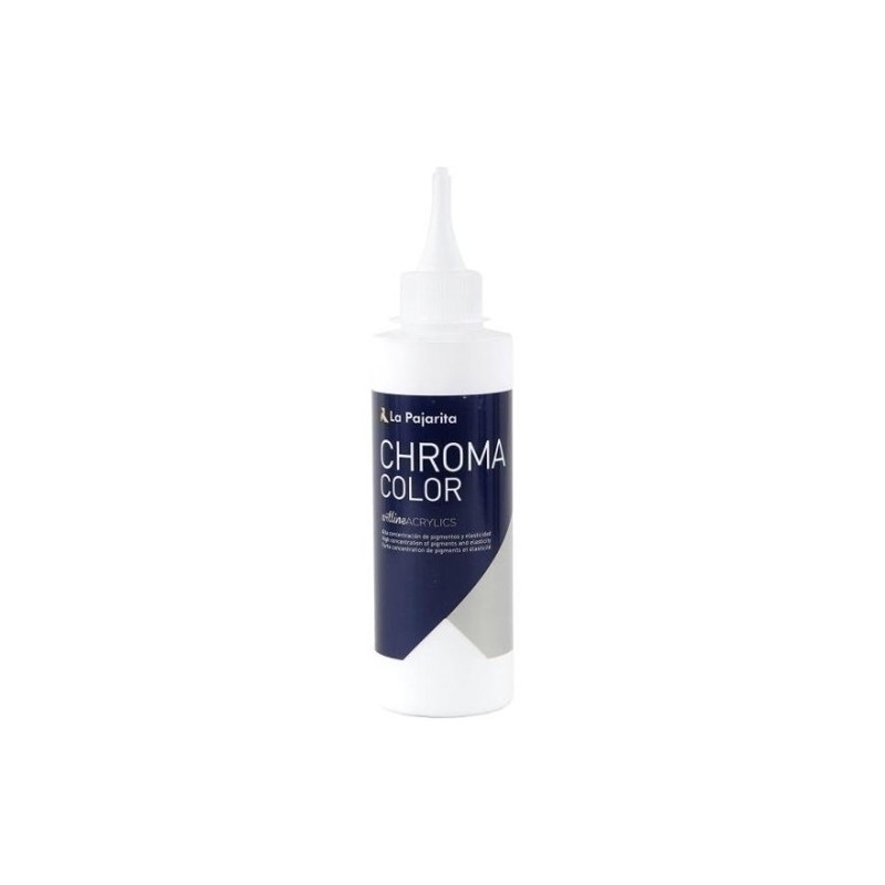118847-PINTURA ACRIL.PAJARITA CHROMA 20 ml BLAN precio por 3 unidades