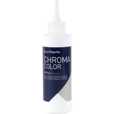 118847-PINTURA ACRIL.PAJARITA CHROMA 20 ml BLAN precio por 3 unidades