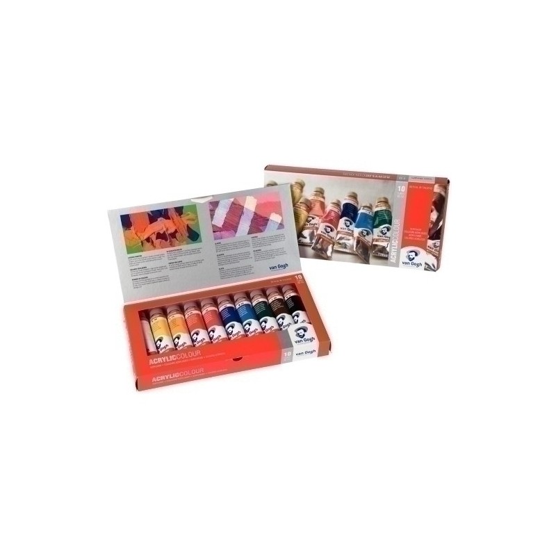 22820510-PINTURA ACRILICA VAN GOGH 40 ml EST. 10 precio por 1 unidades