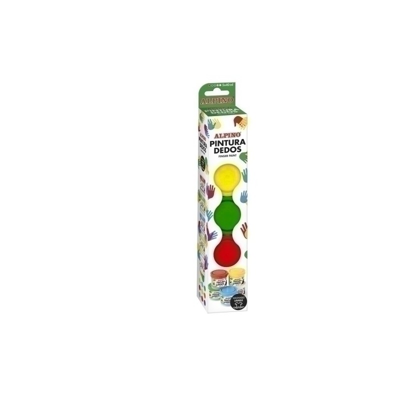DD020105-PINTURA DEDOS ALPINO 40ml EST.5 precio por 1 unidades