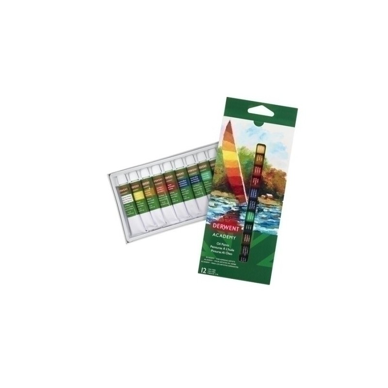 2302406-PINTURA OLEO DERWENT 12ml P/12 precio por 1 unidades