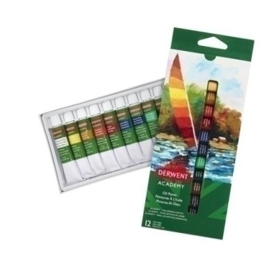 2302406-PINTURA OLEO DERWENT 12ml P/12 precio por 1 unidades