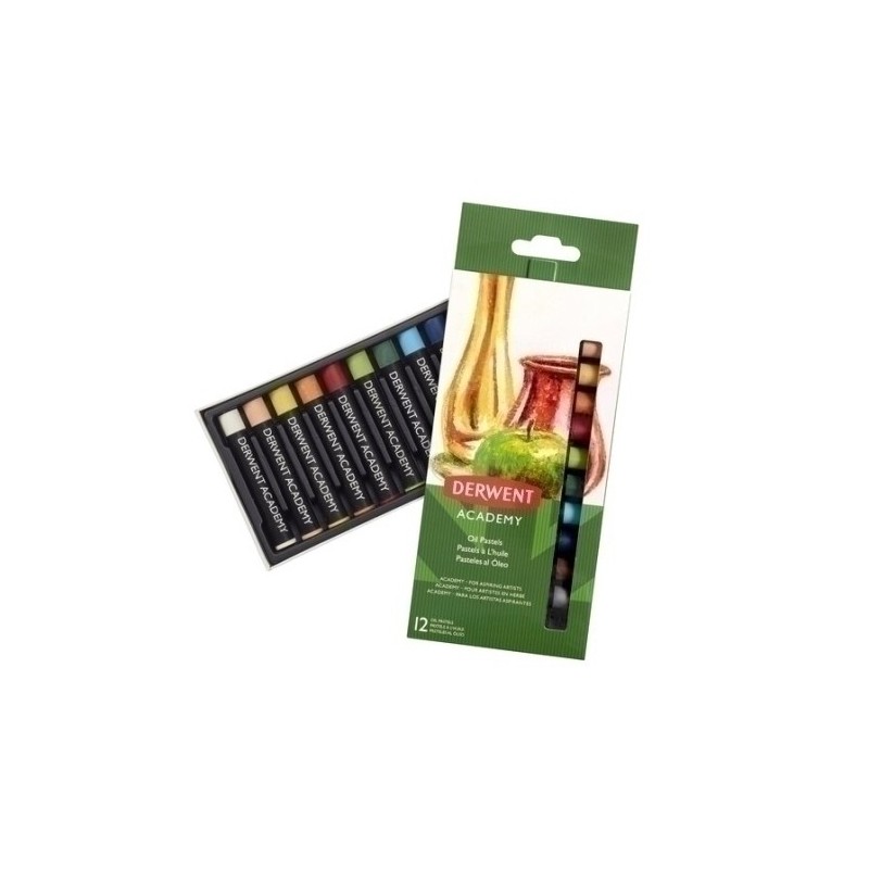 2301952-PASTELES DERWENT OLEO P/12 precio por 1 unidades