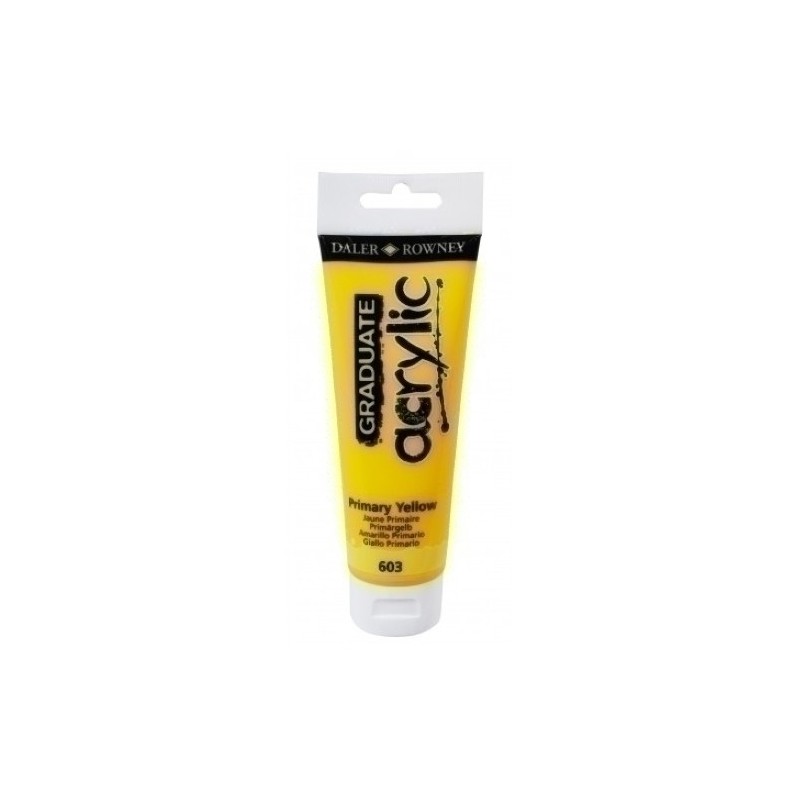 D123120603-PINTURA DALER ROWNEY GRADUATE 120ml AMAR precio por 3 unidades