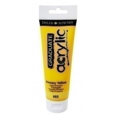 D123120603-PINTURA DALER ROWNEY GRADUATE 120ml AMAR precio por 3 unidades