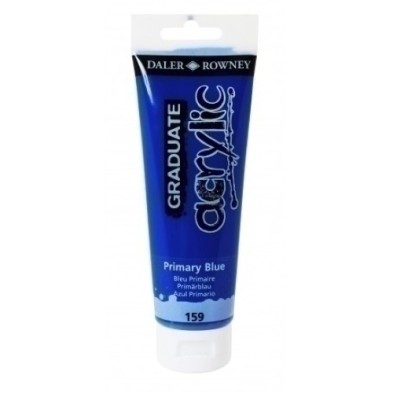 D123120159-PINTURA DALER ROWNEY GRADUATE 120ml AZUL precio por 3 unidades