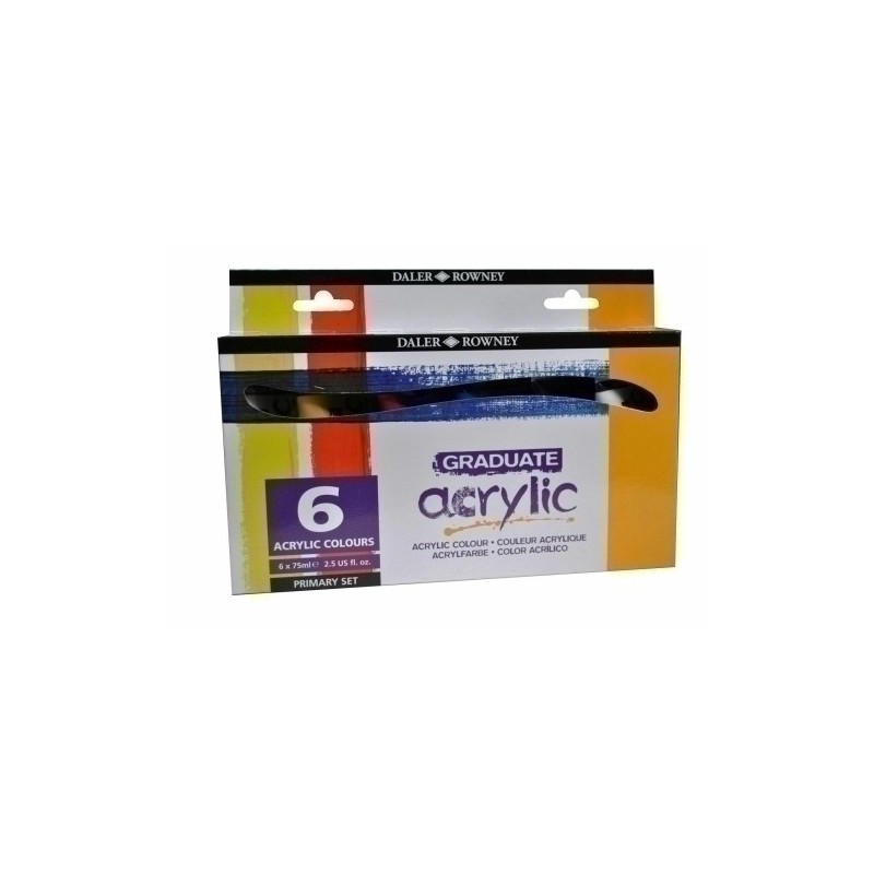 D123900026-PINTURA DALER ROWNEY GRADUATE 75ml E/6 precio por 1 unidades