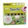 18981-PINTURA 3D APLI DECOR PEN ESTUCHE de 6 precio por 1 unidades
