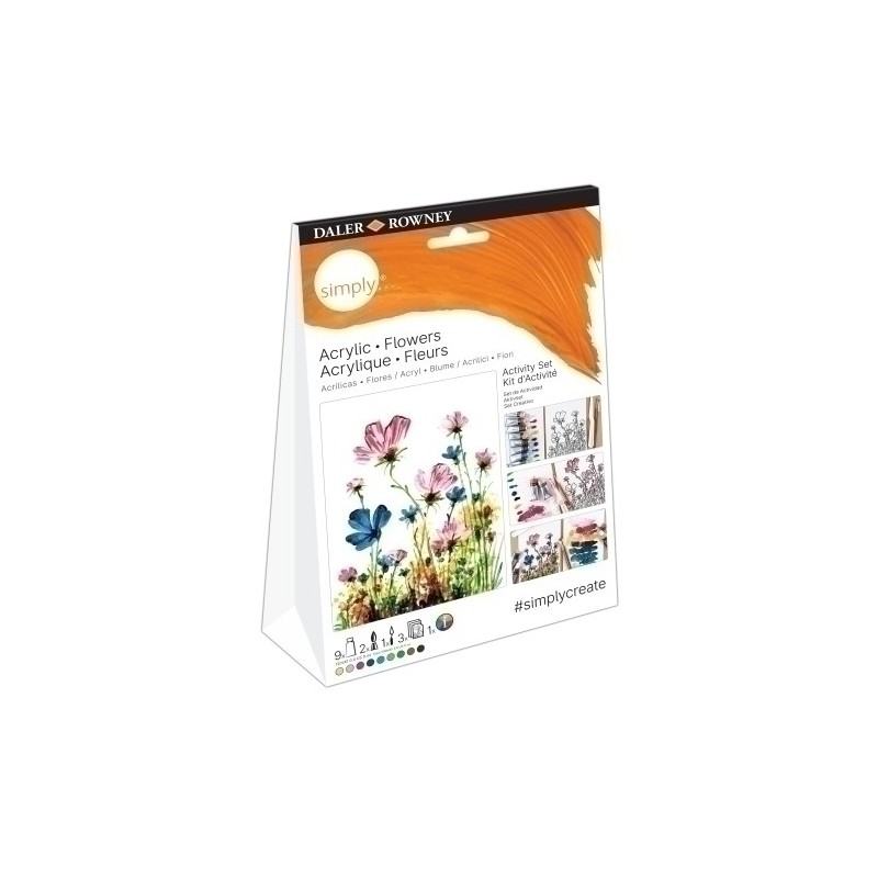 D126500112-PINTURA DALER ROWNEY SIMPLY SET ACRILICO precio por 1 unidades