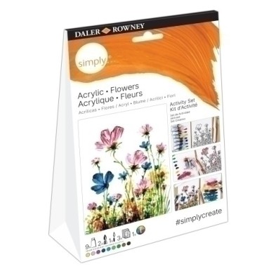 D126500112-PINTURA DALER ROWNEY SIMPLY SET ACRILICO precio por 1 unidades