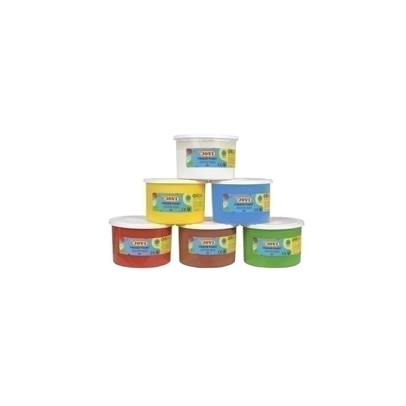561/6-PINTURA DEDOS JOVI 500 ml EST. 6 precio por 1 unidades