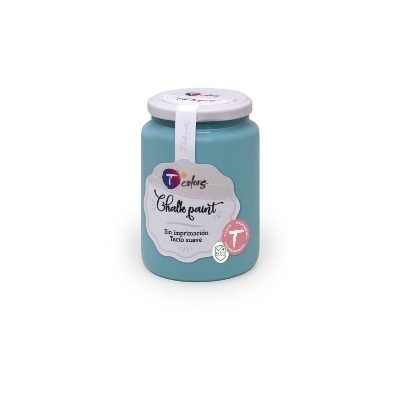 51276-PINTURA CHALK TCOLORS 400 AGUAMARINA precio por 1 unidades