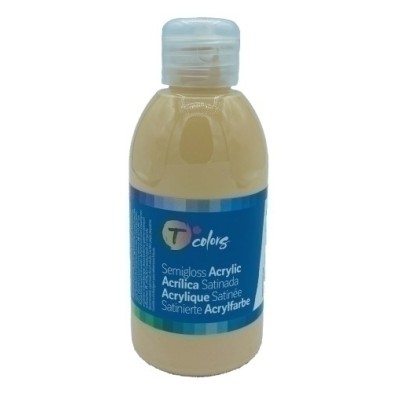 34445-PINTURA ACRIL.TCOLORS 250 ml SAMON/CARNE precio por 1 unidades