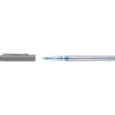 348147-ROLLER FABER FREE INK 0.7 AZUL CIELO precio por 12 unidades