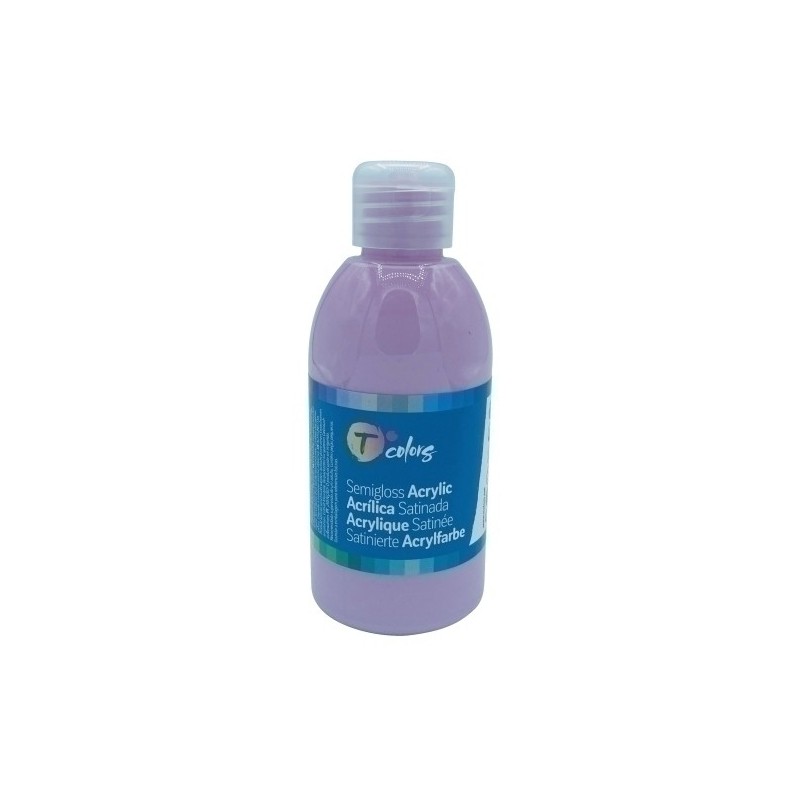 35408-PINTURA ACRIL.TCOLORS 250 ml ROSA precio por 1 unidades