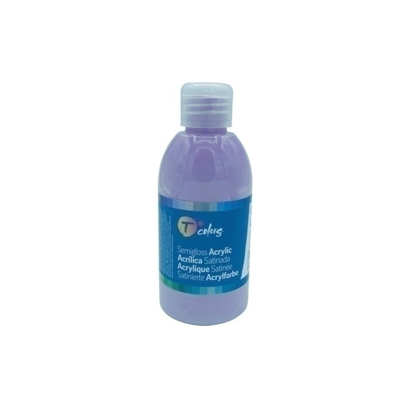35413-PINTURA ACRIL.TCOLORS 250 ml VIOLETA precio por 1 unidades