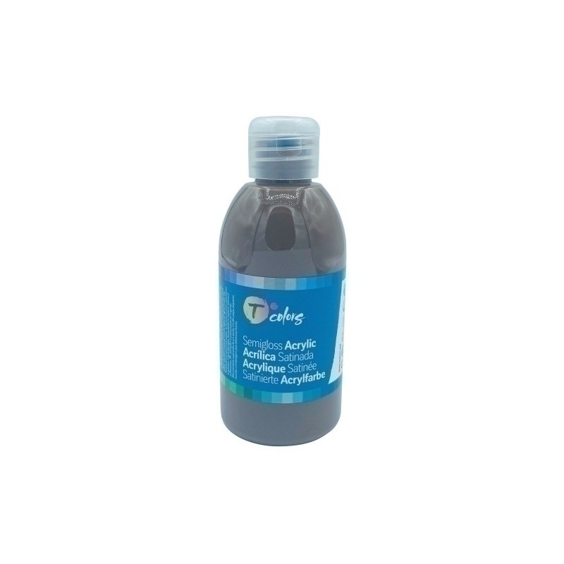 35414-PINTURA ACRIL.TCOLORS 250 ml MARRON precio por 1 unidades