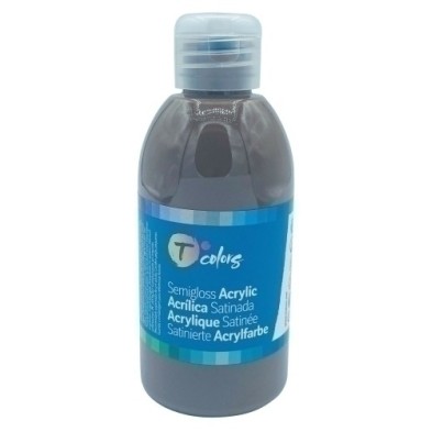 35414-PINTURA ACRIL.TCOLORS 250 ml MARRON precio por 1 unidades