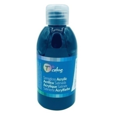 35415-PINTURA ACRIL.TCOLORS 250 ml NEGRO precio por 1 unidades