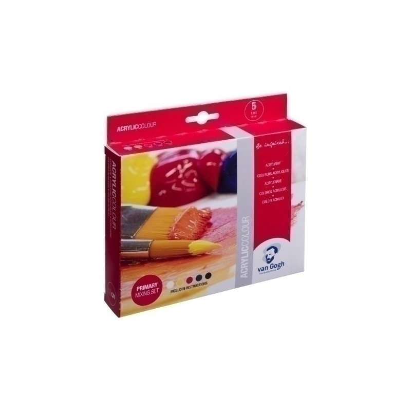 22820515-PINTURA ACRIL.VAN GOGH SET 5 precio por 1 unidades