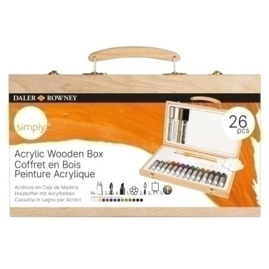 D12650055000-PINTURA DALER ROWNEY SIMPLY CAJA 26 precio por 1 unidades