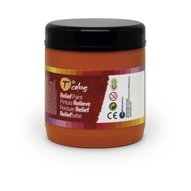 52330-PINTURA PATE.TCOLORS 250 ml NARANJA precio por 3 unidades