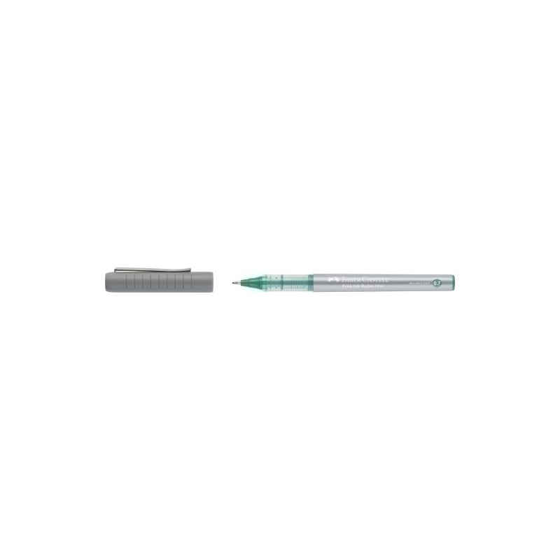 348163-ROLLER FABER FREE INK 0.7 VERDE precio por 12 unidades