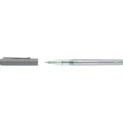 348166-ROLLER FABER FREE INK 0.7 VERDE CLARO precio por 12 unidades