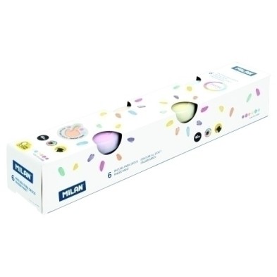 031206P-PINTURA DEDOS MILAN 40 ml PASTEL C/6 precio por 1 unidades