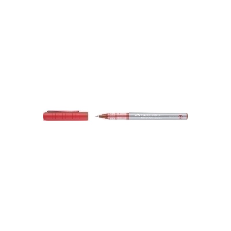 348503-ROLLER T.LIQ. FABER FREE INK 0.5 ROJO precio por 12 unidades