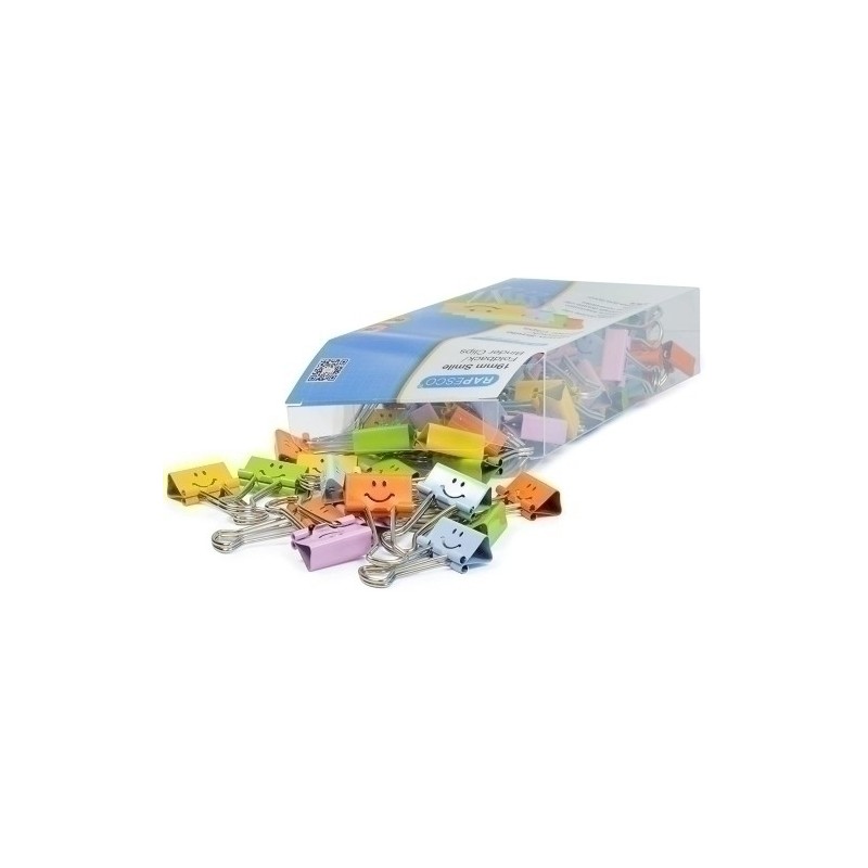 1428-PINZA ABATIBLE RAPESCO COLOR 19 mm C/80 precio por 1 unidades