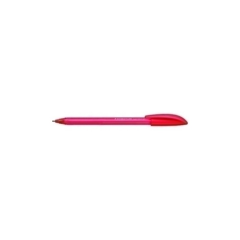4320 M-2-BOLIG.STAEDTLER 4320 MEDIO ROJO precio por 10 unidades