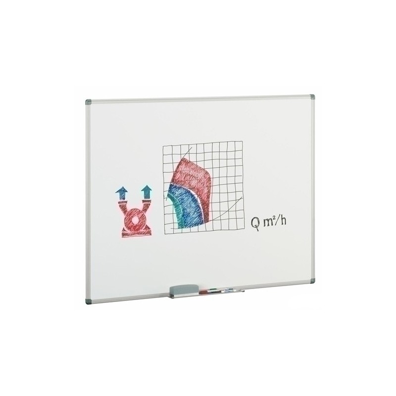 11-6-PIZARRA BLANC M. ALUMINIO 122X244 precio por 1 unidades