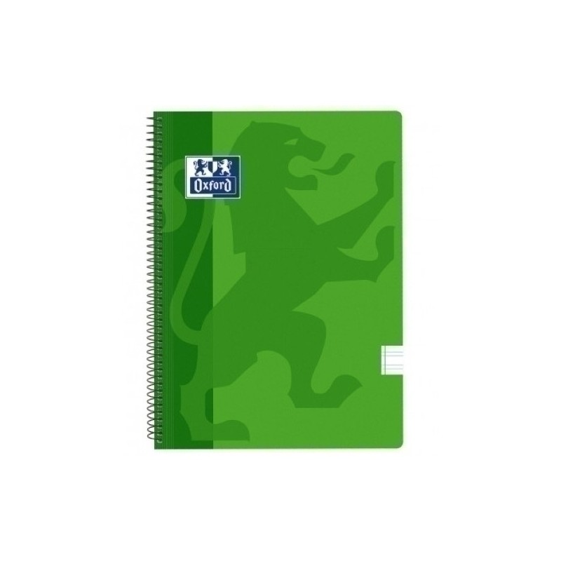 400121819-BLOCK OXF.SCH.PP Fº 80h PT.3.5 VERDE precio por 25 unidades