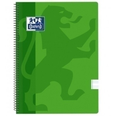 400121819-BLOCK OXF.SCH.PP Fº 80h PT.3.5 VERDE precio por 25 unidades