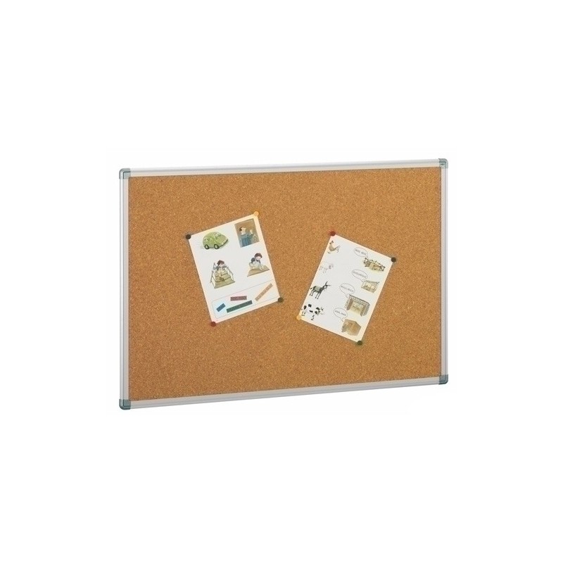 601-7-TABLEROS CORCHO MARCO ALUMINIO 122X270 precio por 1 unidades