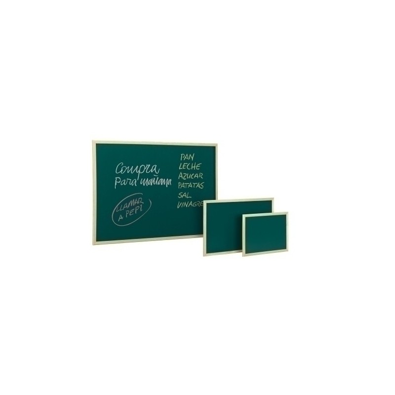 503-1-PIZARRA VERDE MARCO PINO 30x40 cm precio por 1 unidades